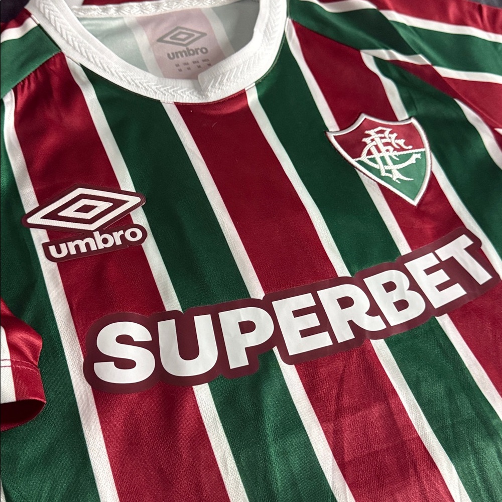 Fluminense #3 Thiago Silva 2025-26 FIFA Club World Cup Umbro Home Jersey - Picture 6 of 10